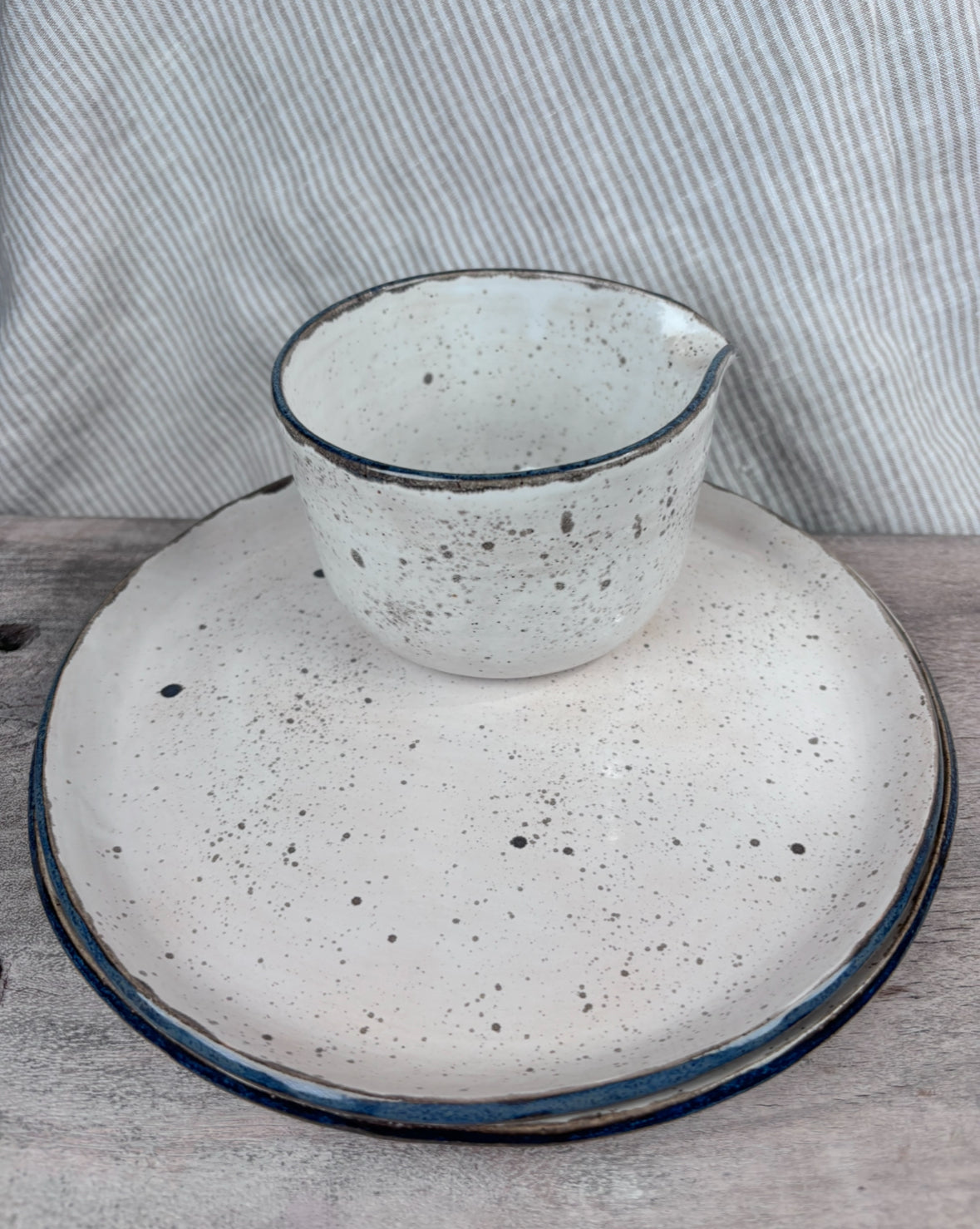 Keraminis dubenėlis matchai