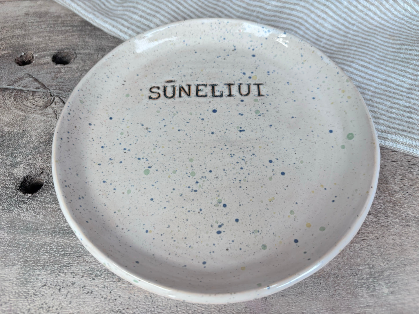 Keraminė lėkštė „Sūneliui“