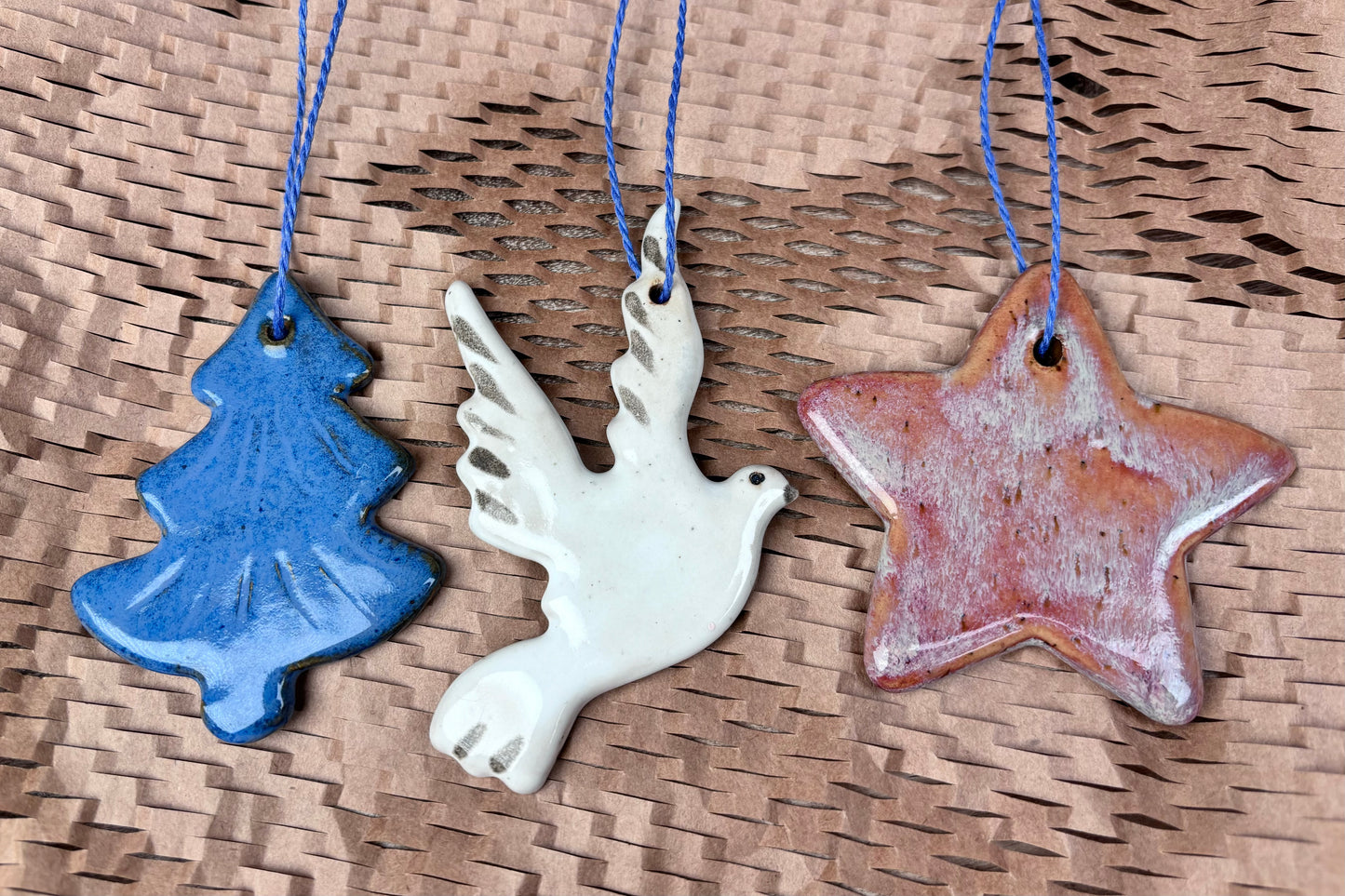 Kalėdiniai žaisliukai 3 vnt.