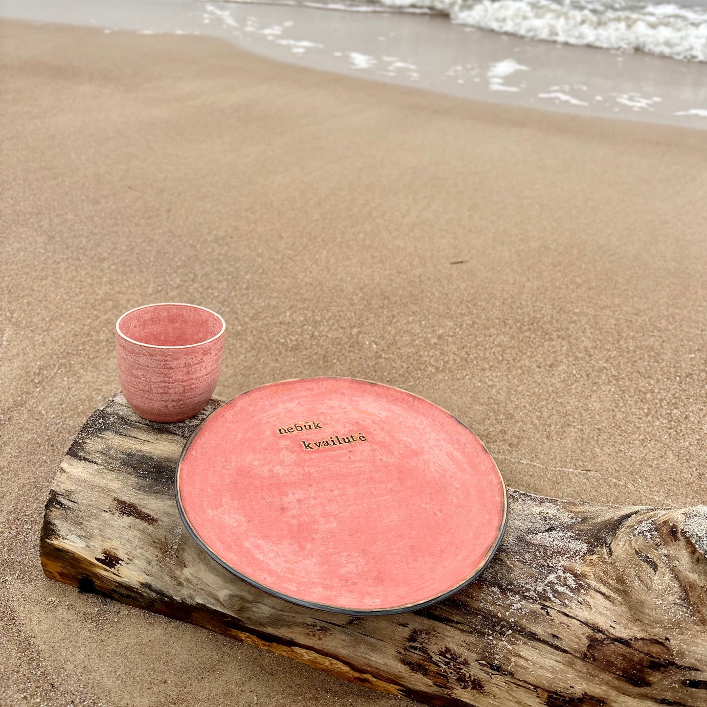 Keraminė lėkštė „nebūk kvailutė“