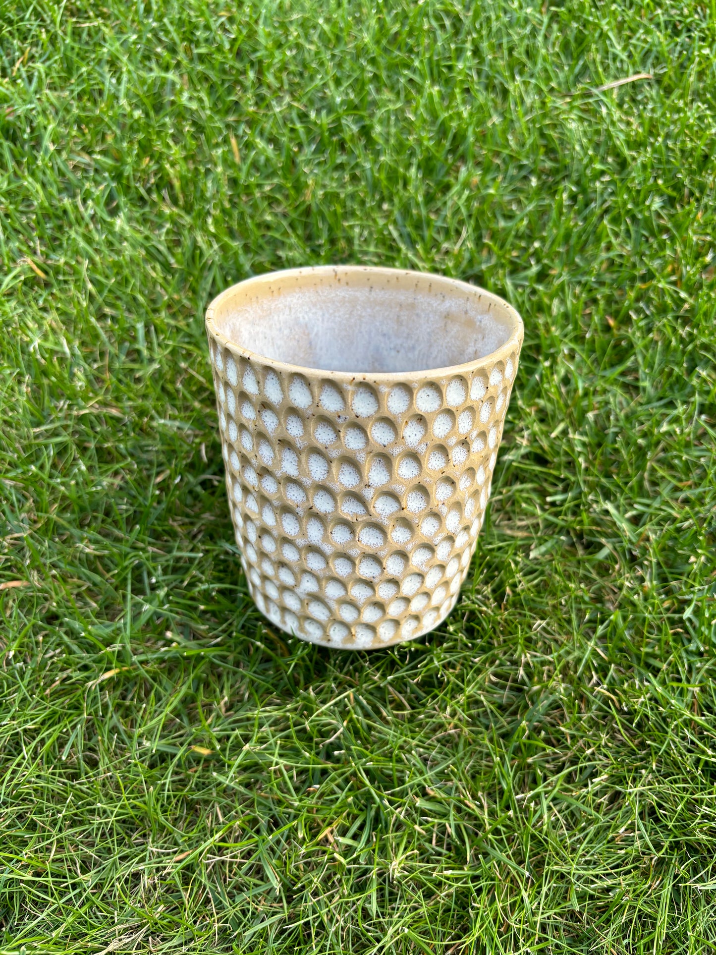 Keraminis puodelis „karamelė“