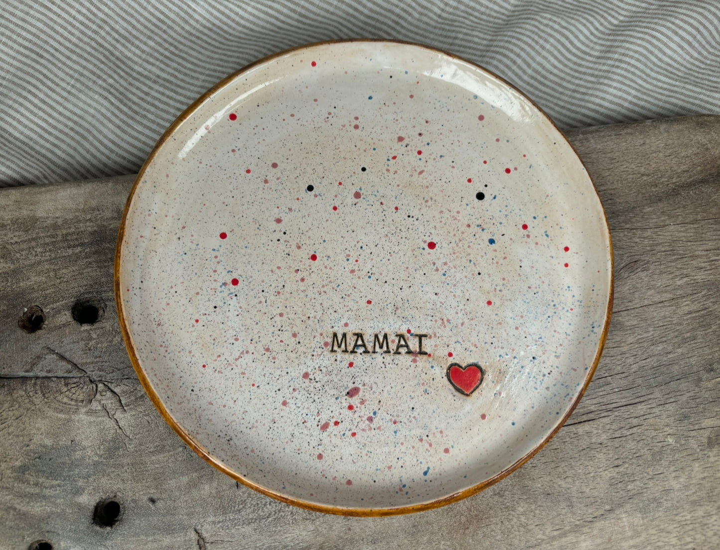 Keraminė lėkštė „Mamai“